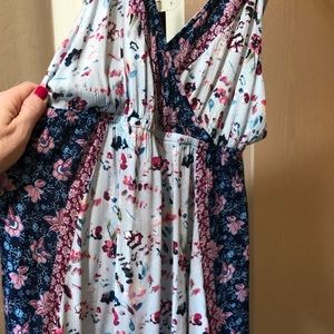 Women’s lucky brand swim cover up small floral
